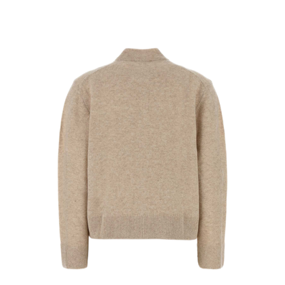 MAYFEYR - Maison Kitsuné - Fox Head Lambswool High Neck Cardigan - MRWKC01KT10060548
