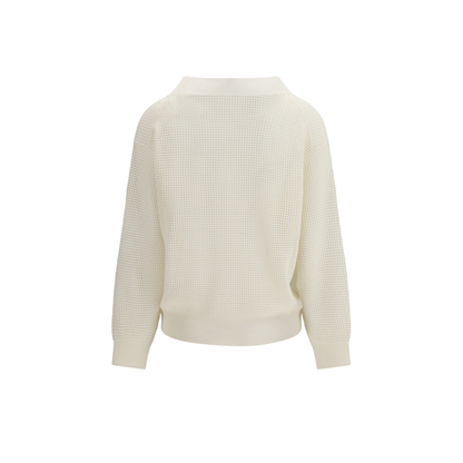 MAYFEYR - Brunello Cucinelli - Cashmere Net Sweater - M12205102
