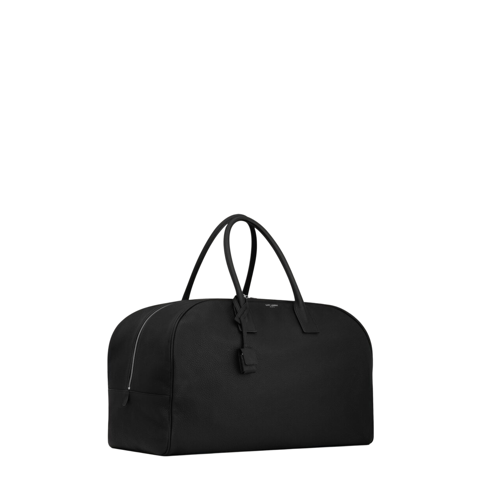 Bowling Duffle Bag in Grained Leather