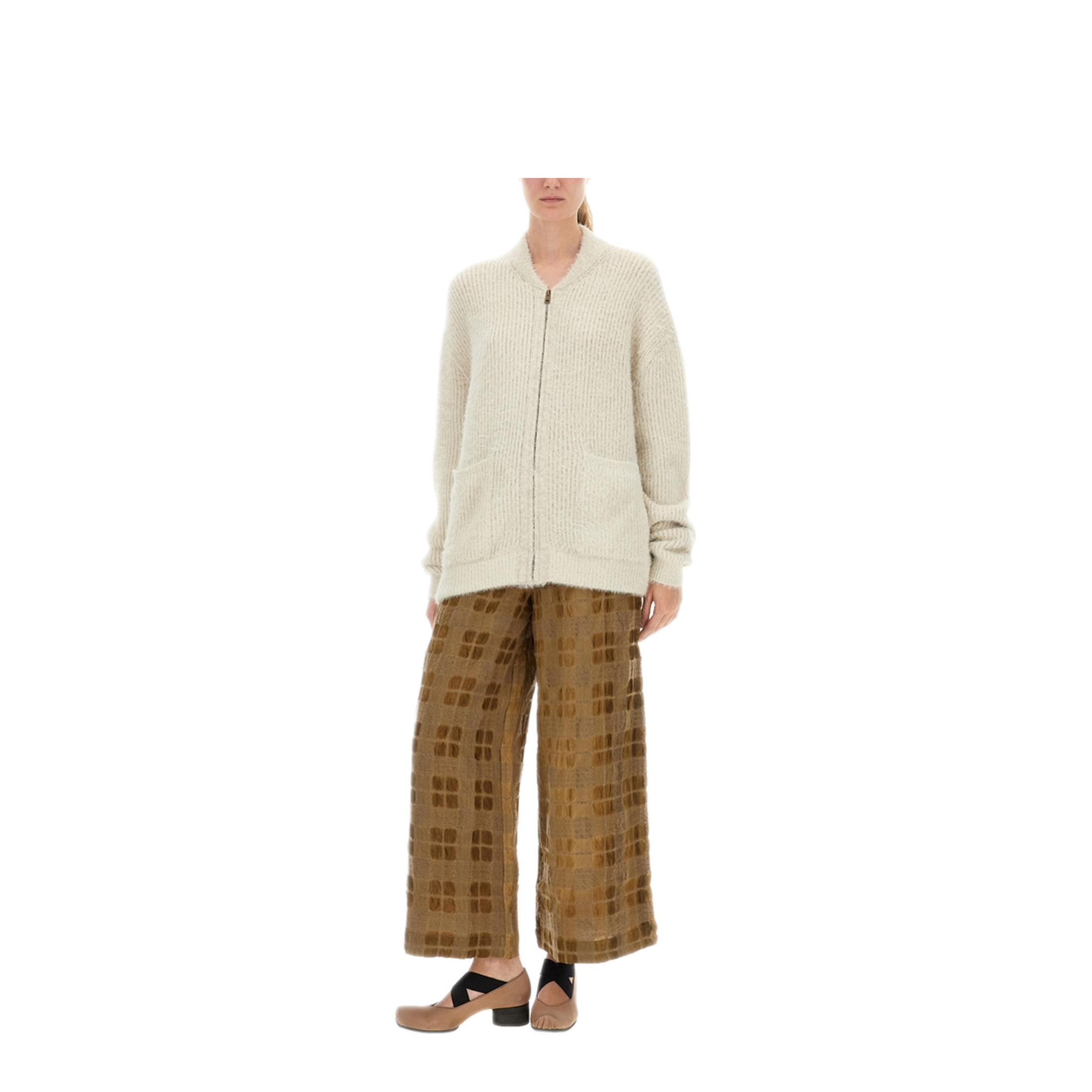 MAYFEYR - Uma Wang - Wool Blend Cardigan - UK7586UW101