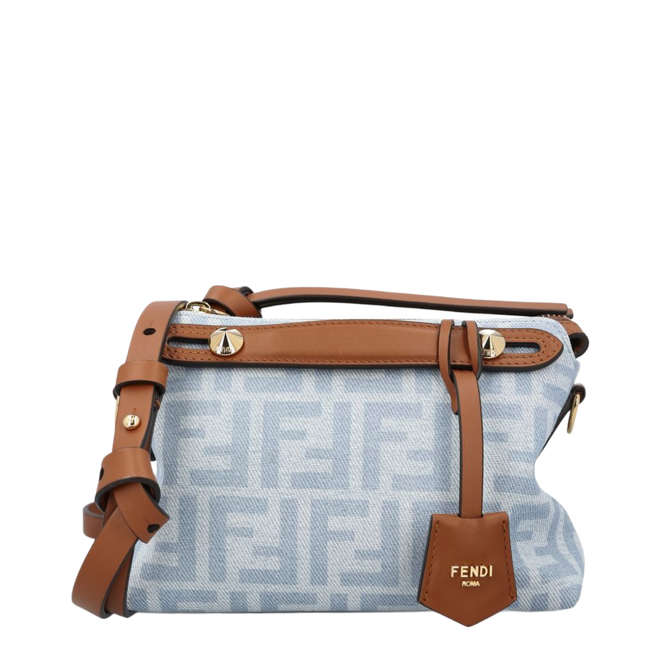 By The Way Soft Mini Denim Bag - Light Blue