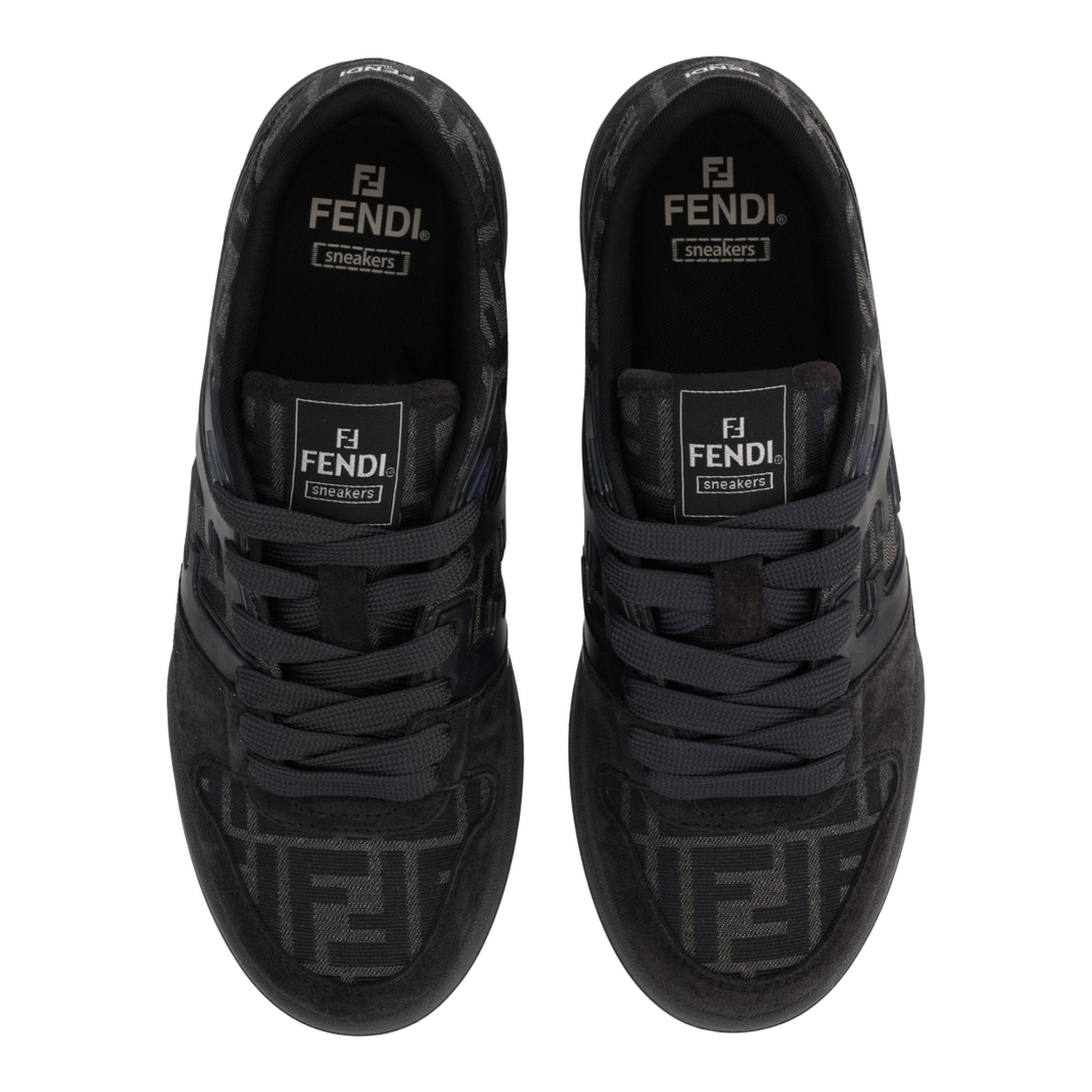 Match Sneakers Fabric Black
