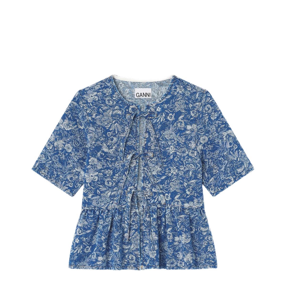 MAYFEYR - Ganni - Shirt Blue - J1909566