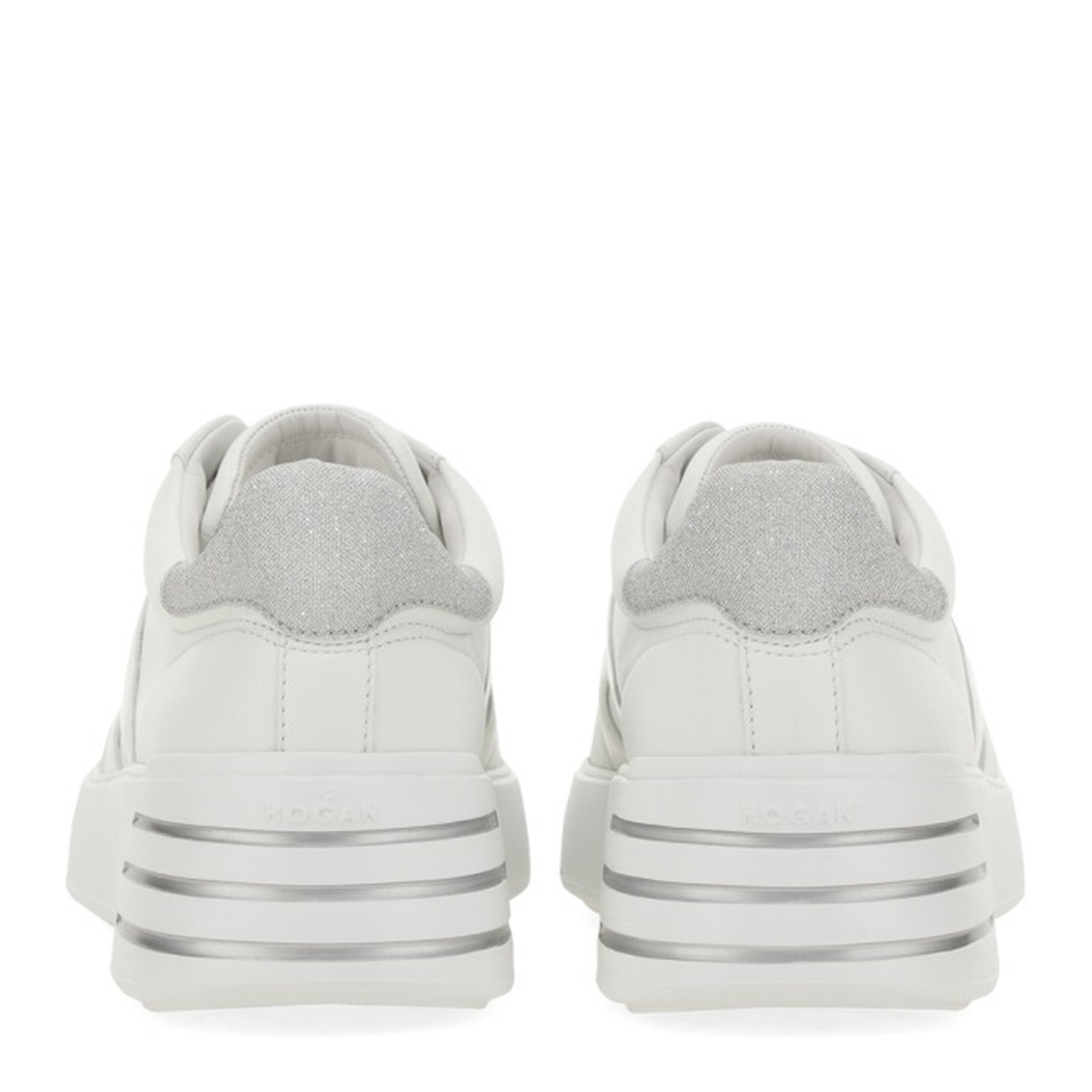 Sneakers Rebel White Silver
