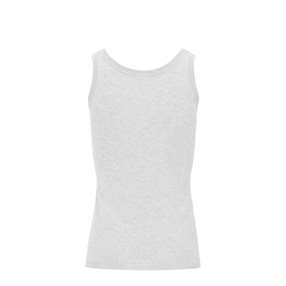MAYFEYR - LA ROSE - Cashmere Tank Top Grey - GDC22806C21028