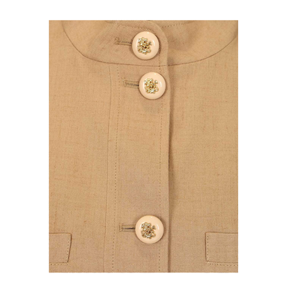 Caban Embroidered Logo Jacket