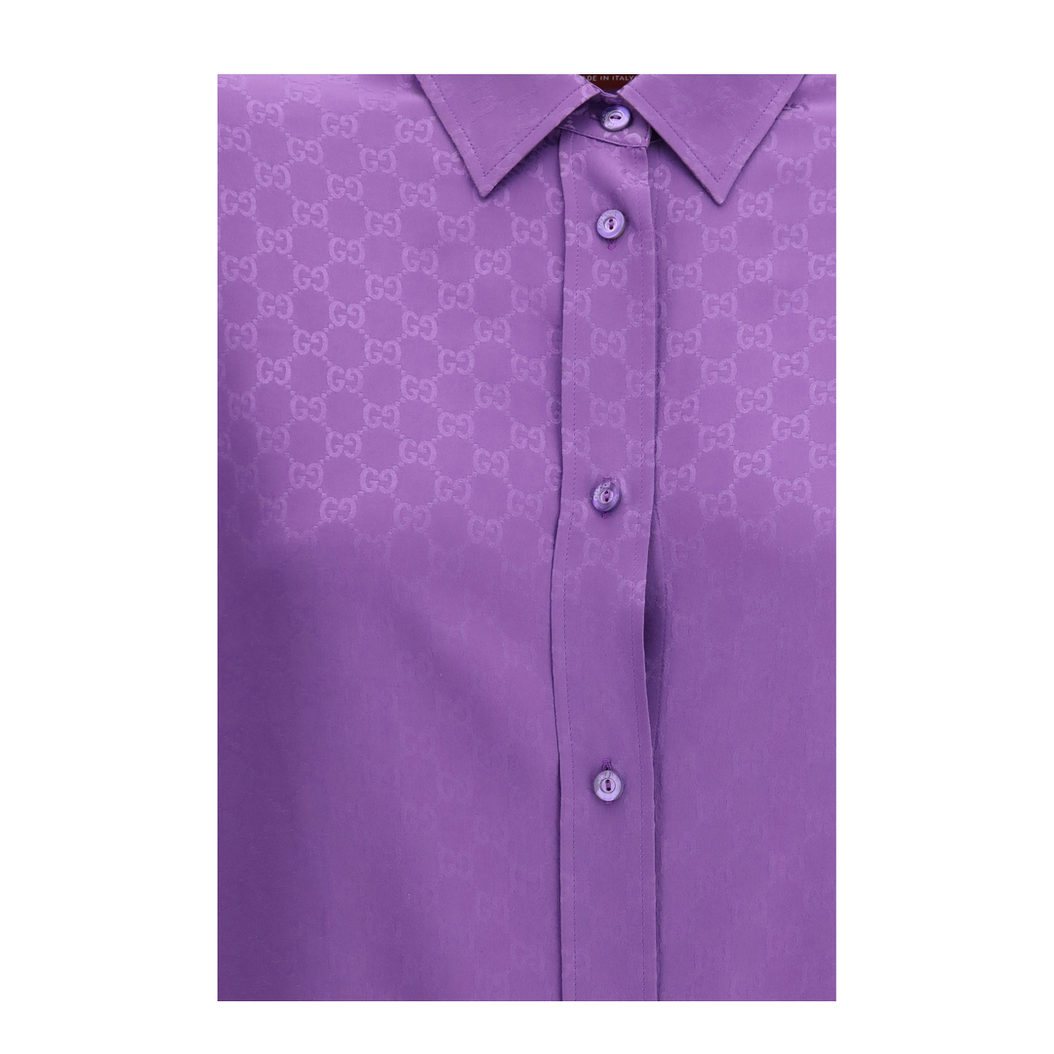 MAYFEYR - Gucci - Supreme Print Silk Shirt - 837168Z7ATQ