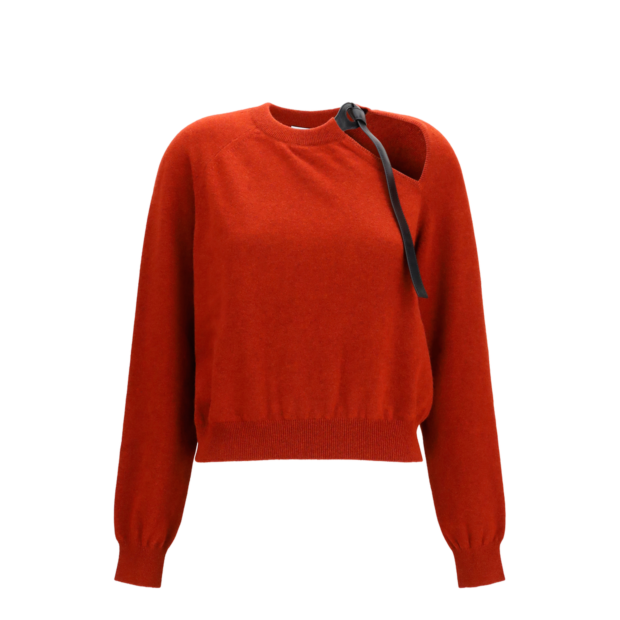 MAYFEYR - Ferragamo - Crewneck Sweater With Cut-Out Detail - 796197