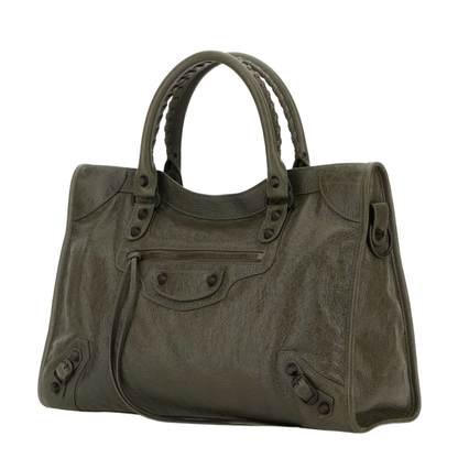 Le City Medium Bag in Army Green
