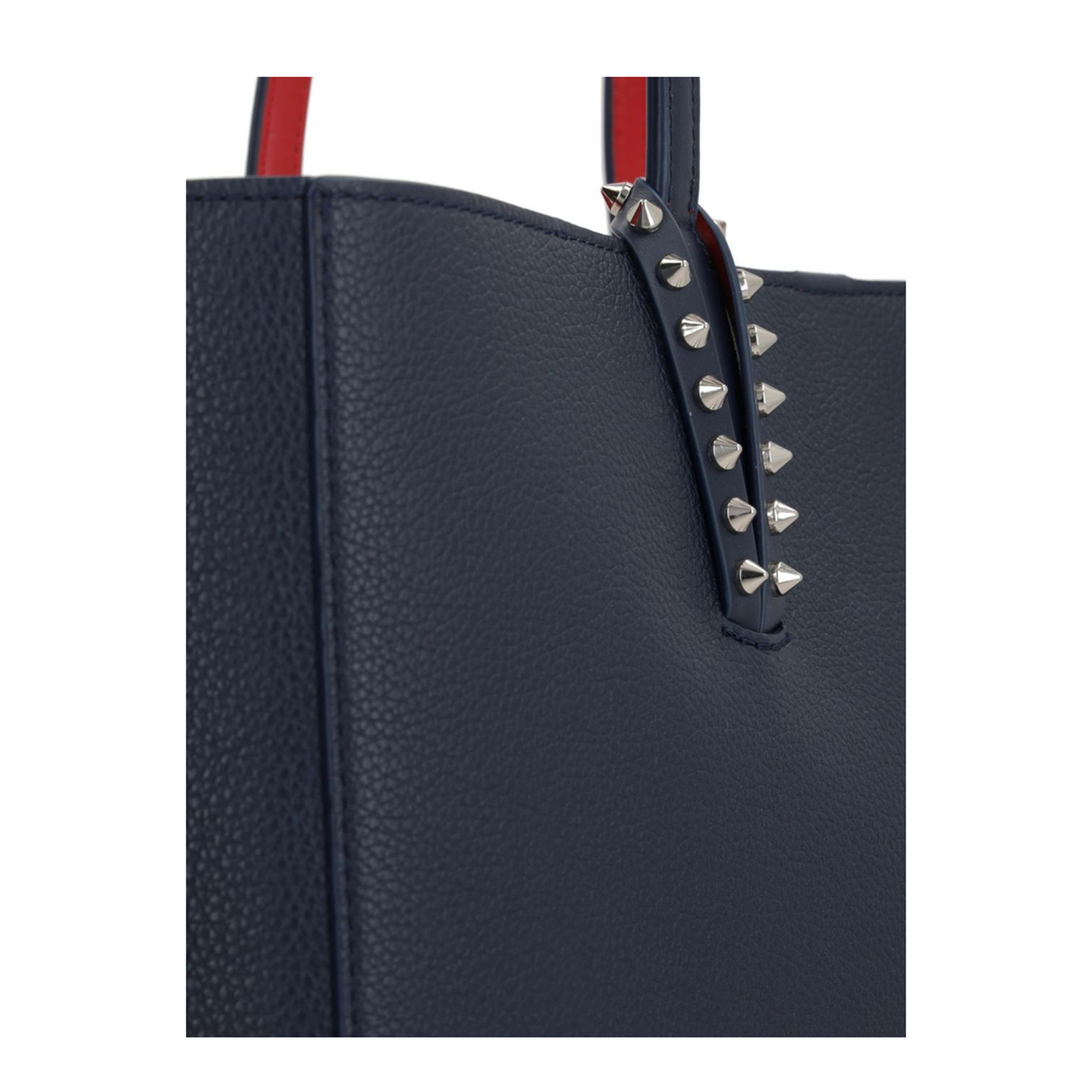 Dark Blue Calfskin Leather Bag