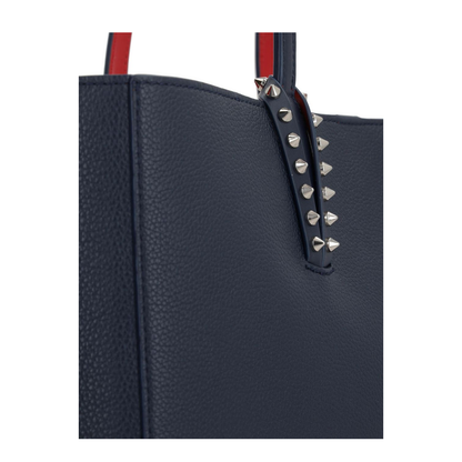 Dark Blue Calfskin Leather Bag