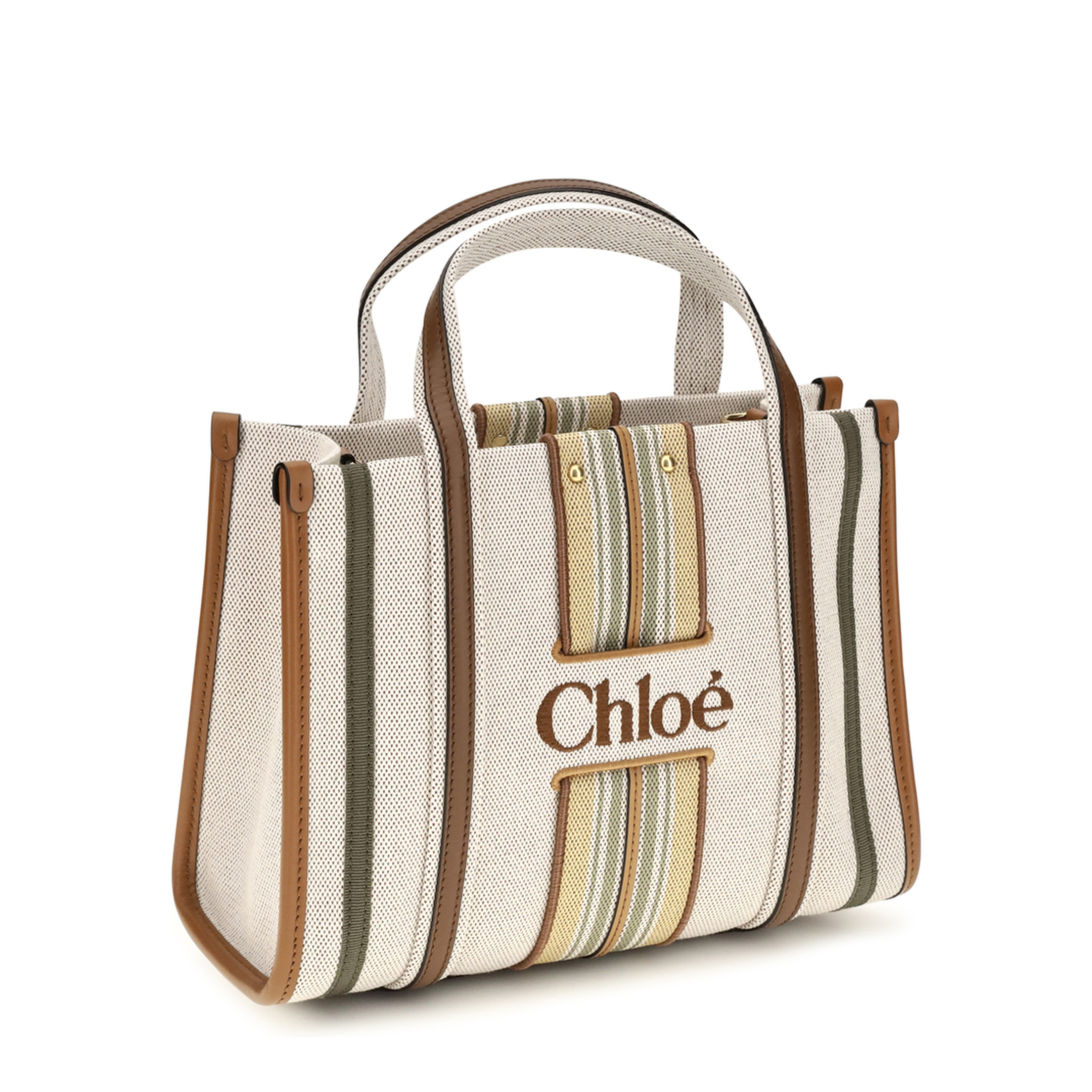 MAYFEYR - Chloè - Small Woody Loop Canvas Tote Bag - CH26WS936T77
