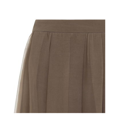 MAYFEYR - Brunello Cucinelli - Midi Voile Skirt - MP940G4096