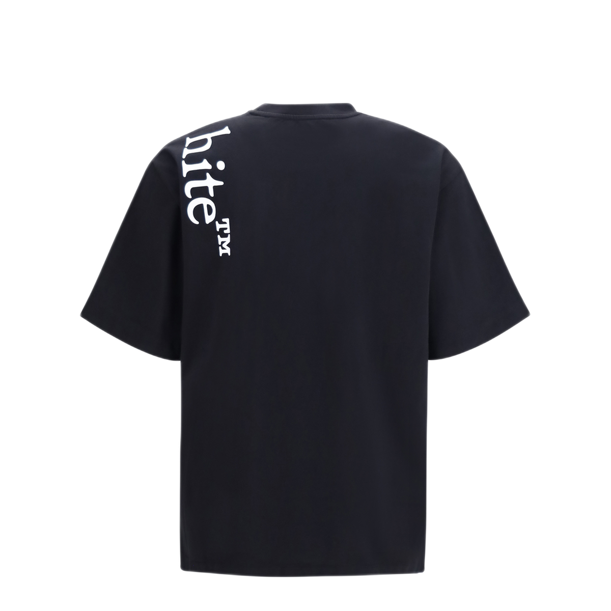 MAYFEYR - Off-White - Vertical Bookish Skate T Shirt - OMAA120F26JER01000001