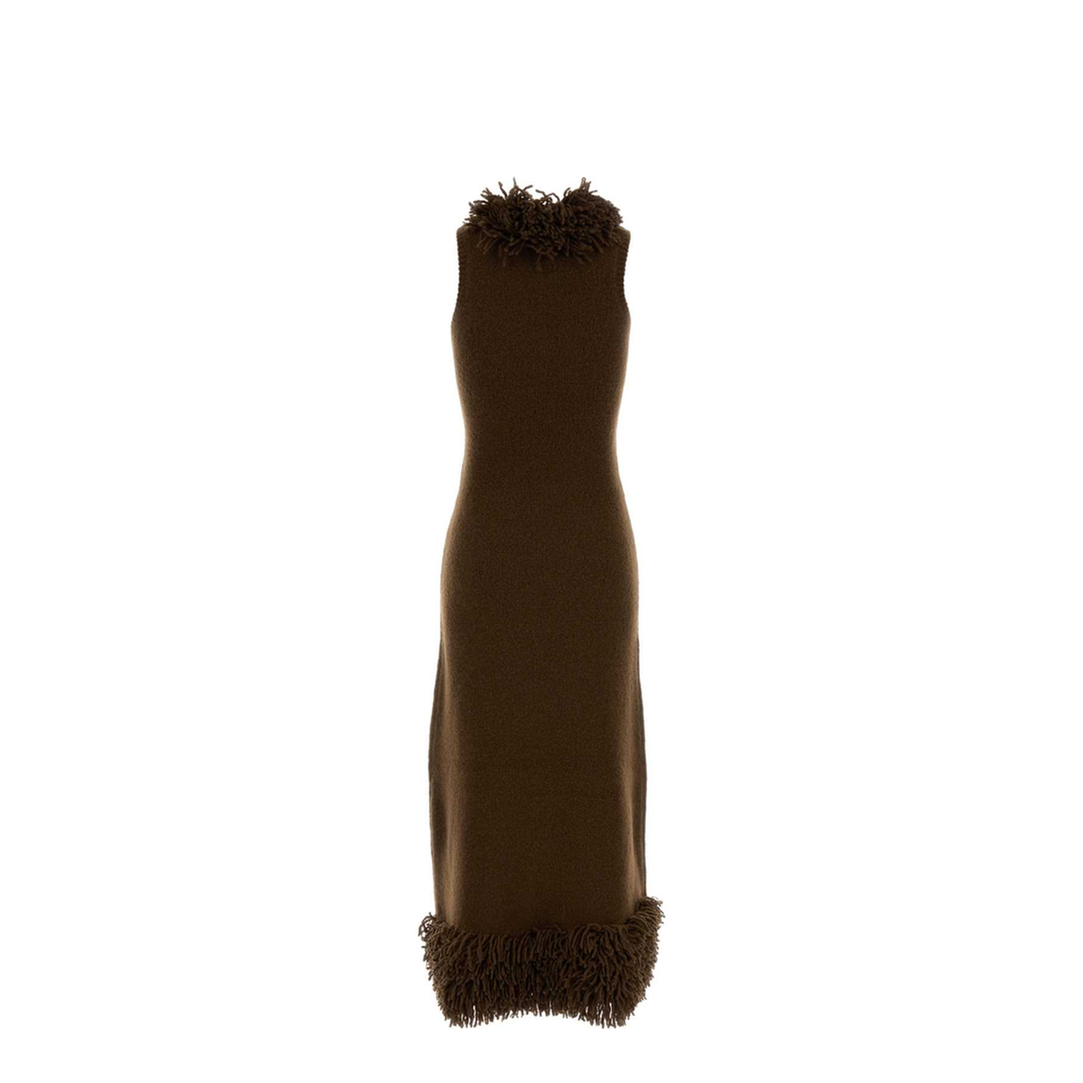 MAYFEYR - Loewe - Brown Wool Blend Dress - S540Y15KCUBROWN