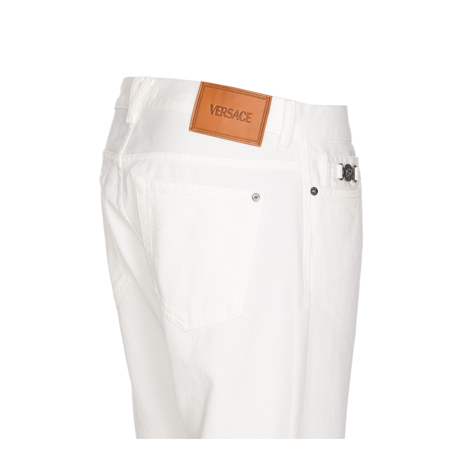 Denim Pants White