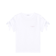 T-Shirt In Cotton With Bows
