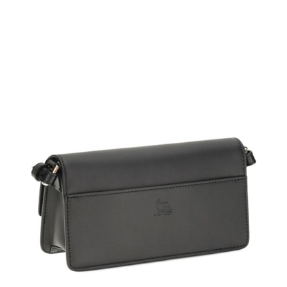 Bettina Mini Lamb Nappa Crossbody Bag - Noir