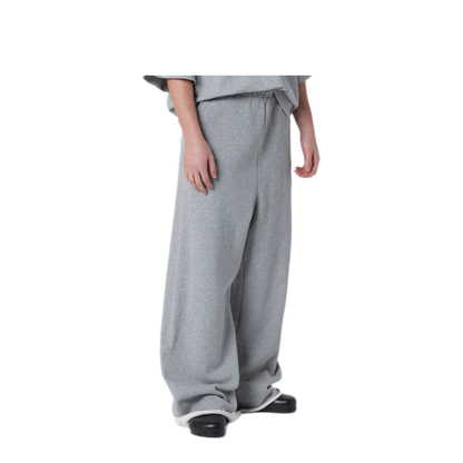 MAYFEYR - Entire Studios - Black Wide Leg Cotton Jogging Trousers - ESSS26PA01012CO6236