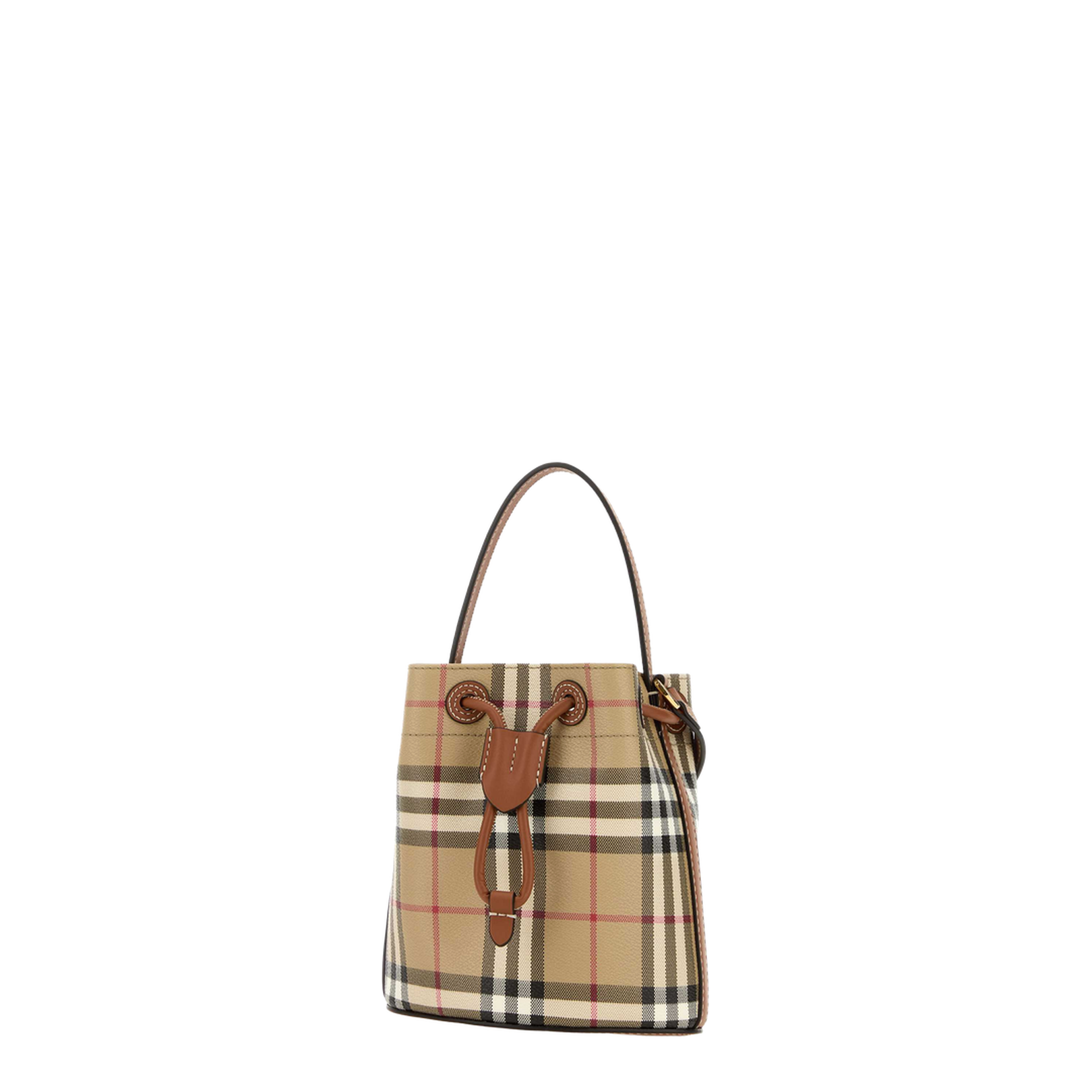Embroidered Cotton Bucket Bag