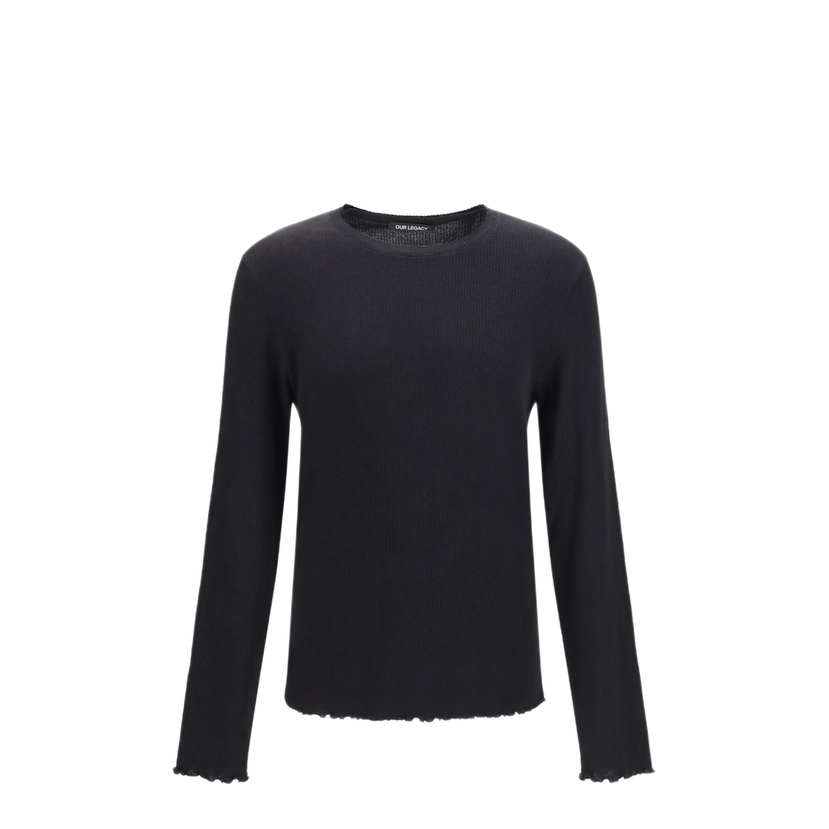 MAYFEYR - Our Legacy - Ribbed Cotton Blend Sweater - M4266ECCHARREDSHA