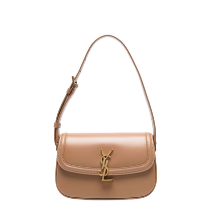 Solferino Mini Leather Shoulder Bags - Brown