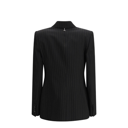 MAYFEYR - Alexander Mcqueen - Pinstriped Double-Breasted Jacket - 857603QJAFX