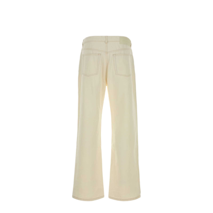 MAYFEYR - AMI - Ivory Denim Jeans - HTR450DE0134136