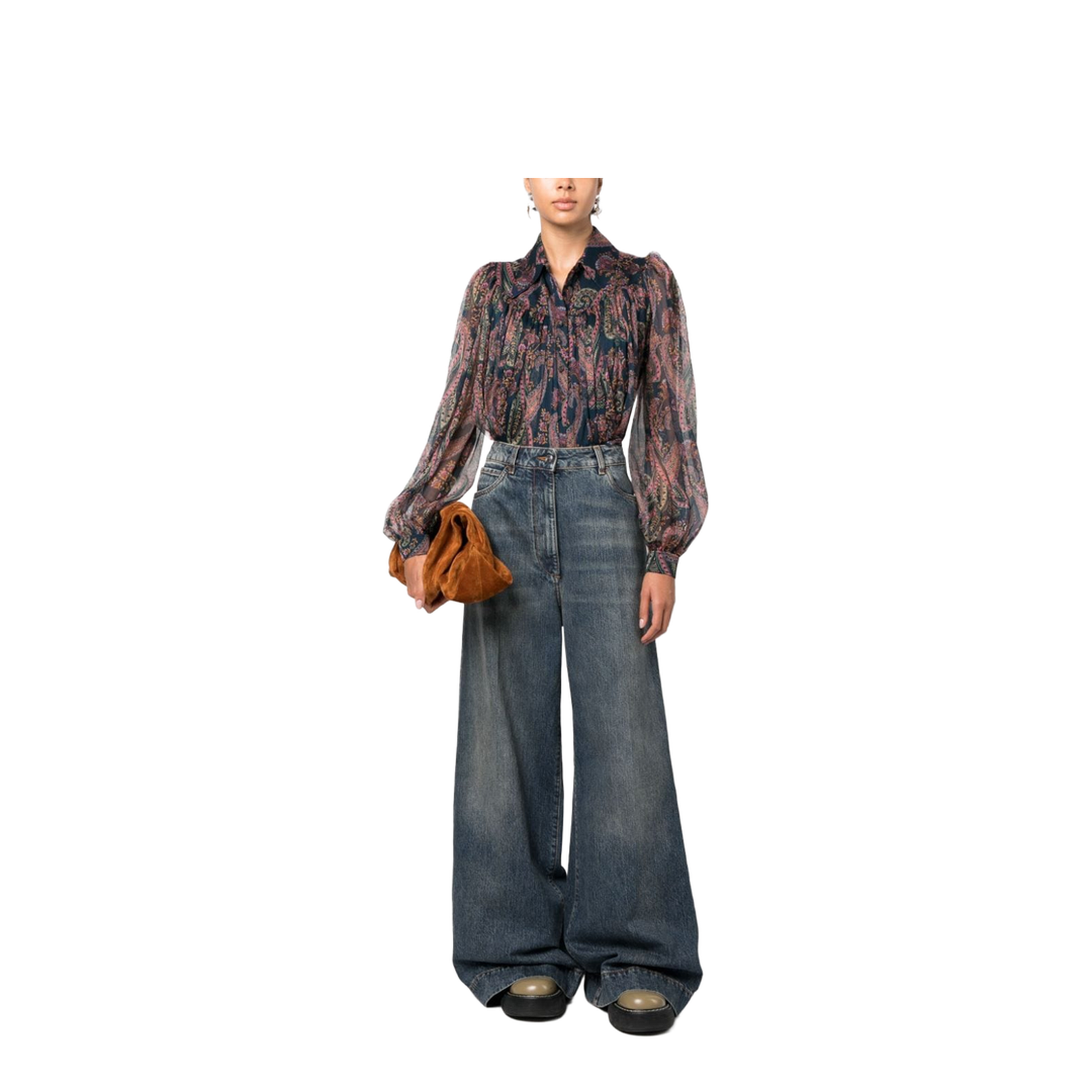 High-Rise Flared Jeans