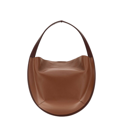 MAYFEYR - Jil Sander - Caramel Leather Pivot Shoulder Bag - J08ZH0103P9166520