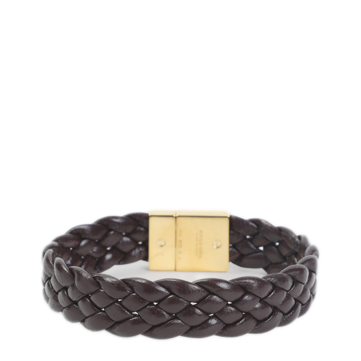MAYFEYR - Bottega Veneta - Intrecciato Leather Bracelet - 857357VAHUA2241