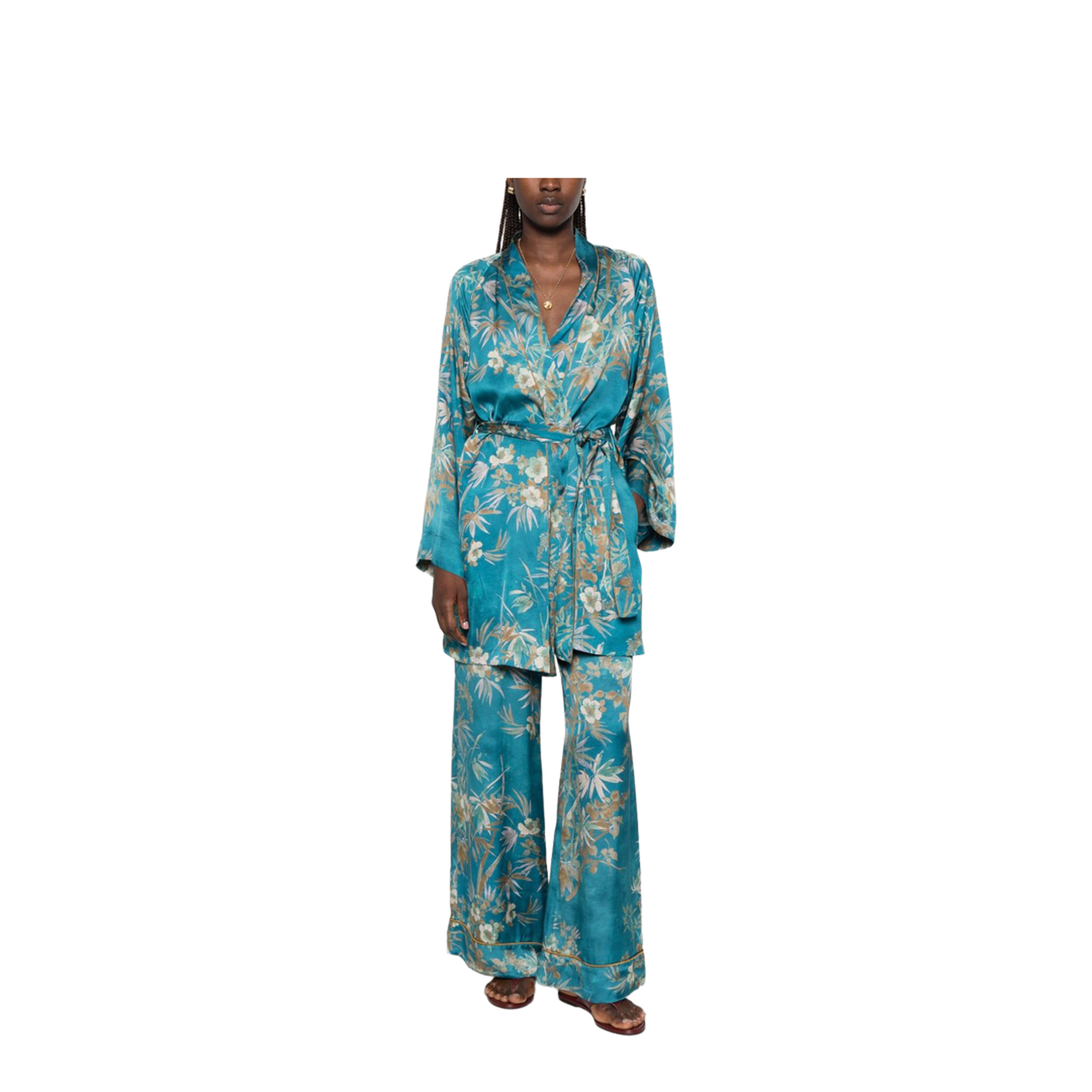 MAYFEYR - Forte Forte - Trousers Green - 15124MYPANTSJADE
