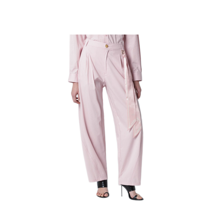 MAYFEYR - Darkpark - Pink Cotton Trousers - WTR36FAC1340030