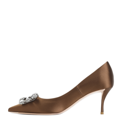 MAYFEYR - Roger Vivier - Flower Strass 65 Pumps - RVW41417620RS0S801