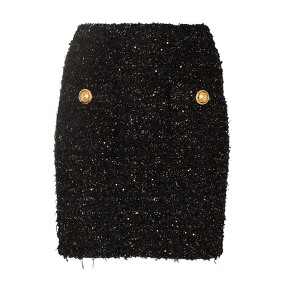 Tweed Mini Skirt