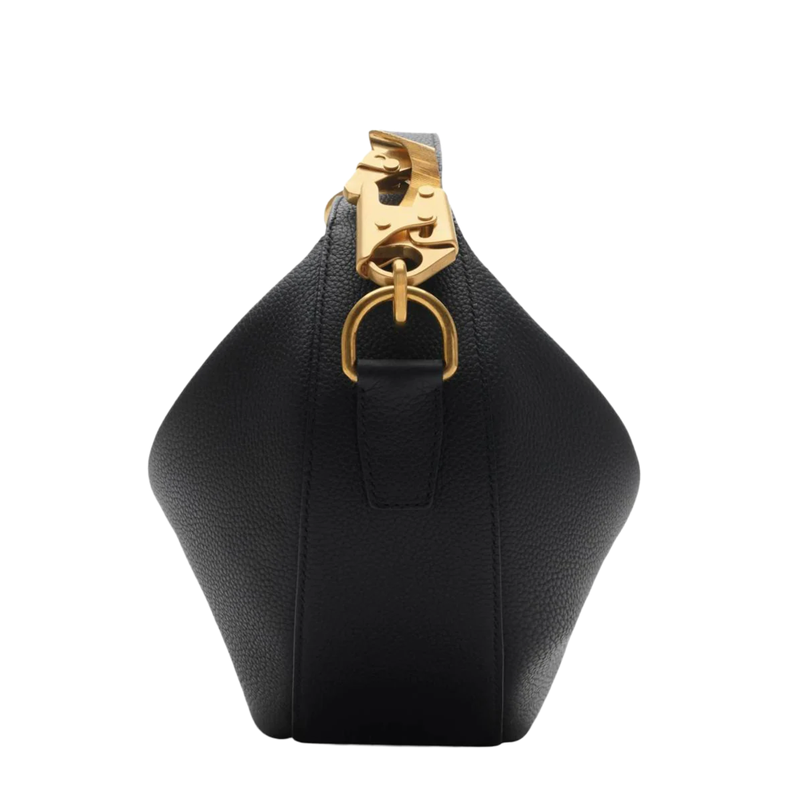 Black Calf Leather Bag