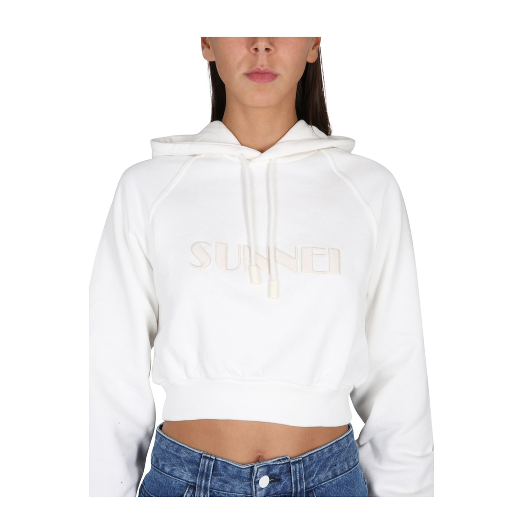MAYFEYR - SUNNEI - Beige Hoodie With Drawstring Hood - CRTWWJER002JER010T017