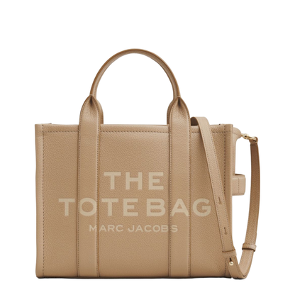 The Collection Medium Full-Grain Leather Tote Bag - Camel