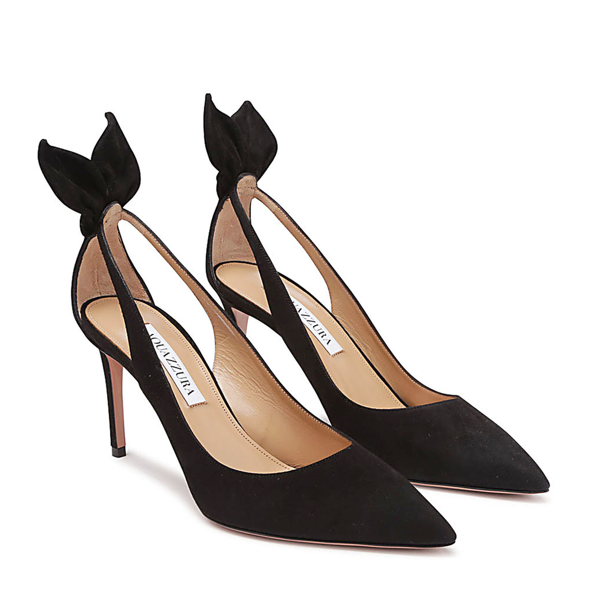 Bowtie Pump Black 85