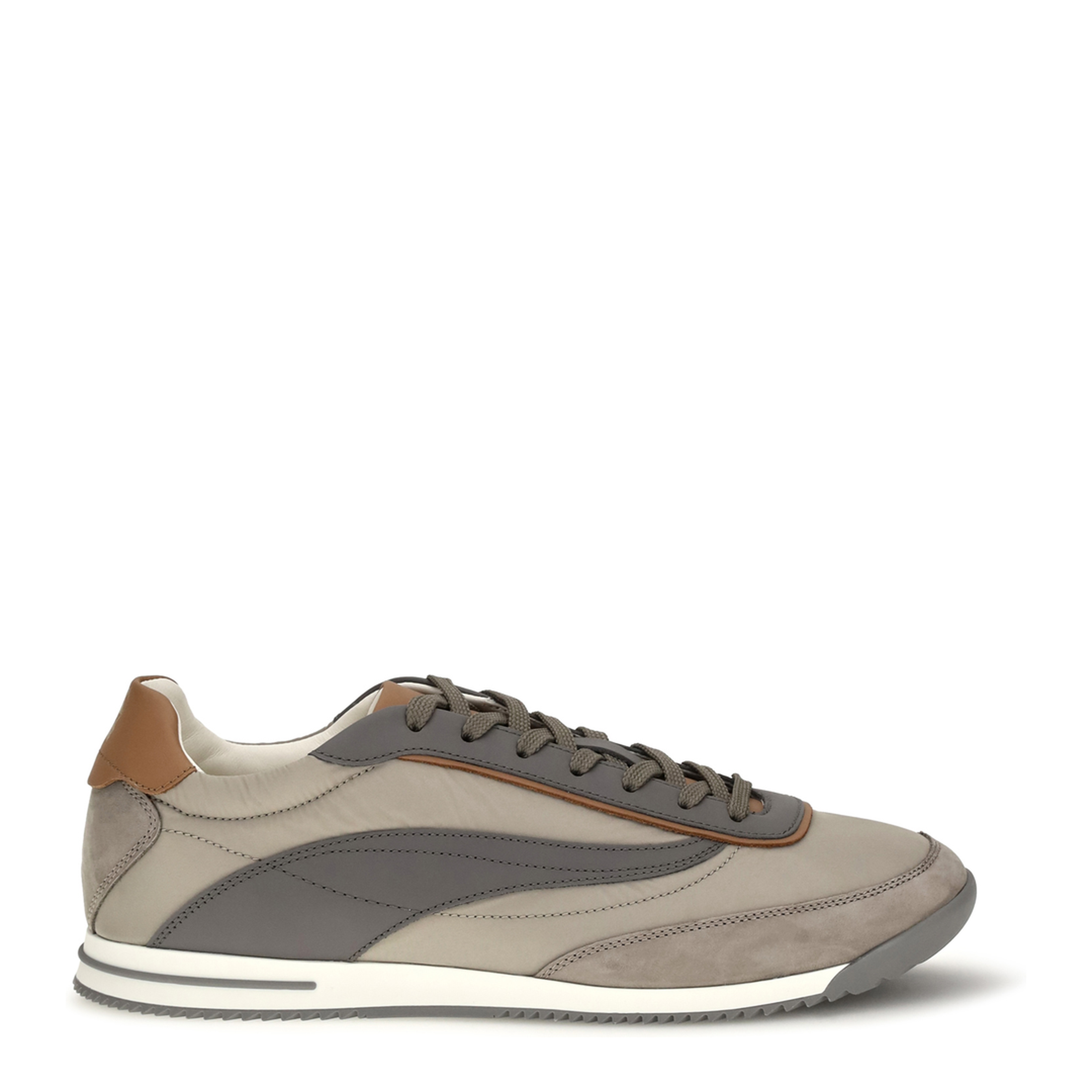 MAYFEYR - Brunello Cucinelli - Lace-Up Suede Sneakers - MZUMNGA357