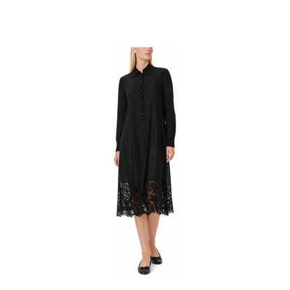 Embroidered Shirt Dress
