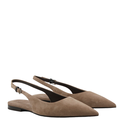 Flat Shoes Beige