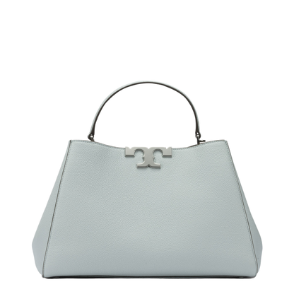 Eleanor Leather Handbag - Light Blue