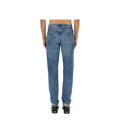 Slim-Fit Denim Jeans - Blue