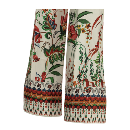MAYFEYR - Samantha Sung - Silk Trousers - PIGIAMAPANTASIANBOTANICWHITE