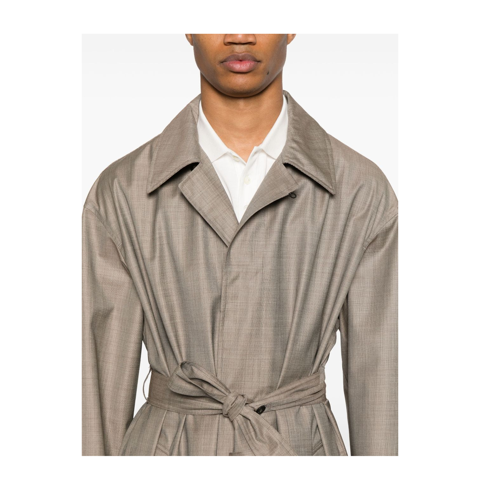 Wool Belted Coat