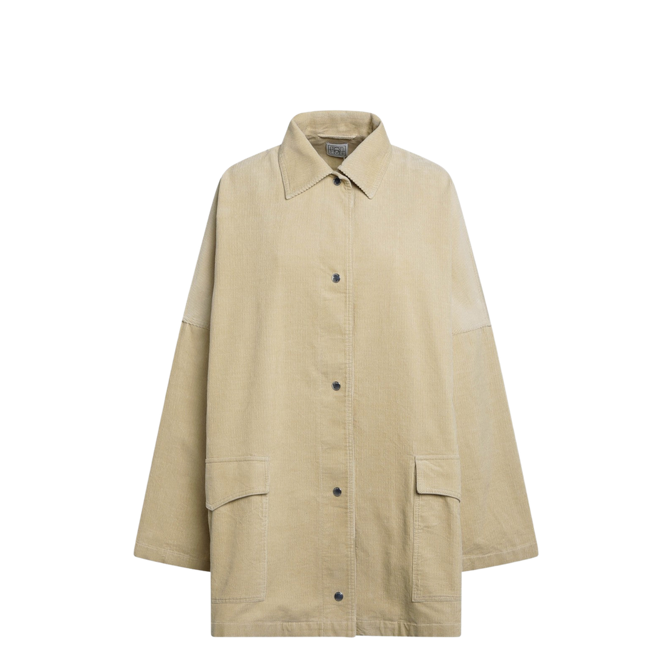 MAYFEYR - Toteme - Beige Corduroy Overshirt Jacket - 261-WRO0269FB0554072