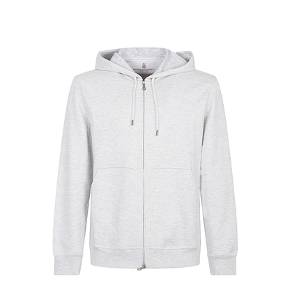 Double Cloth Sweatshirt in Pearl Grey