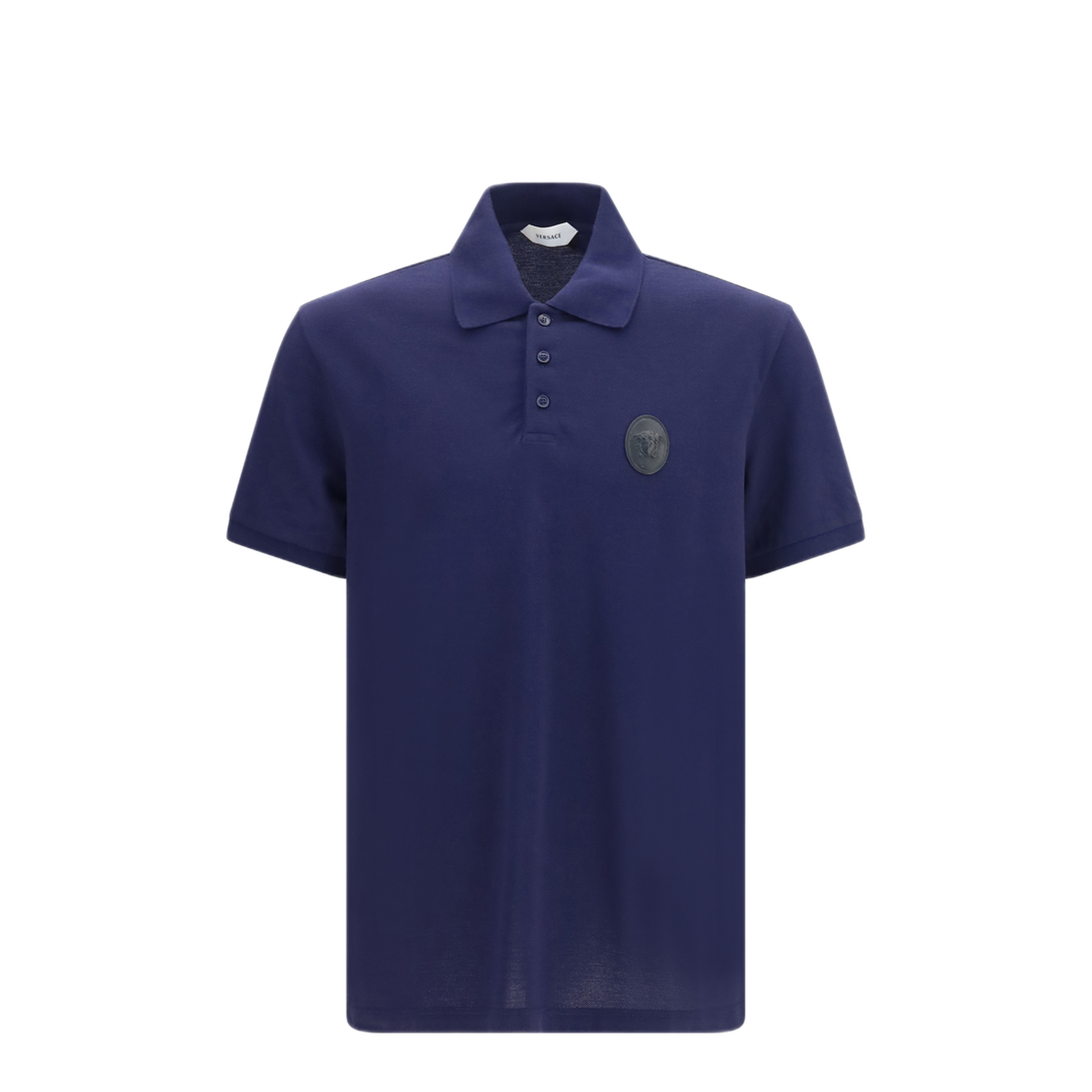 MAYFEYR - Versace - Cotton Piqu Polo With Medusa Patch - 10268841A19231