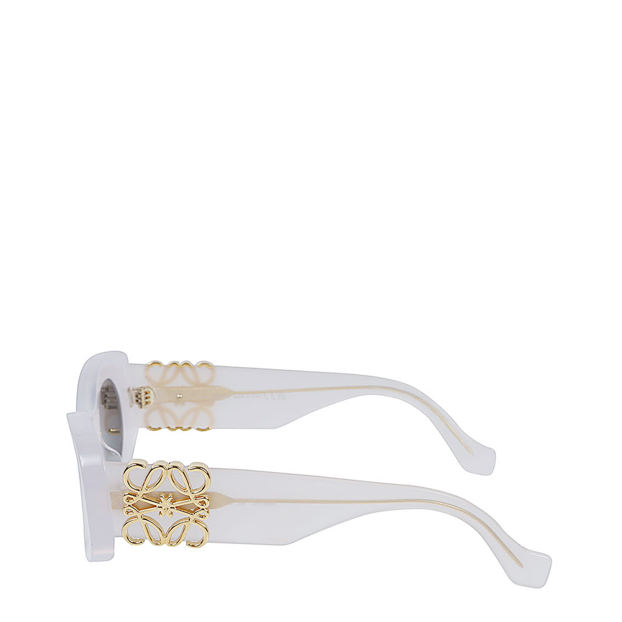 White Anagram Sunglasses
